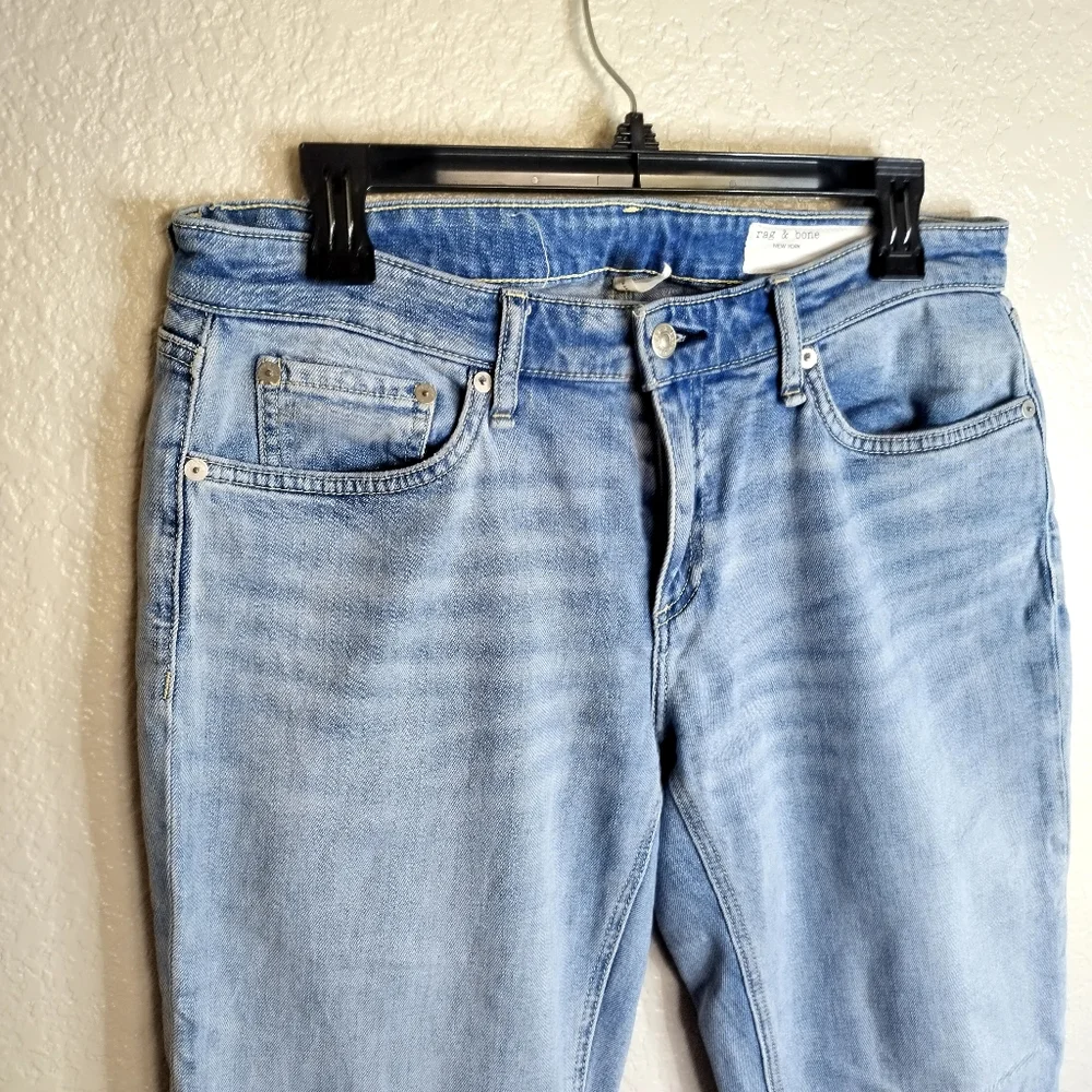 rag & bone dre low rise slim boyfriend jeans Sz 28